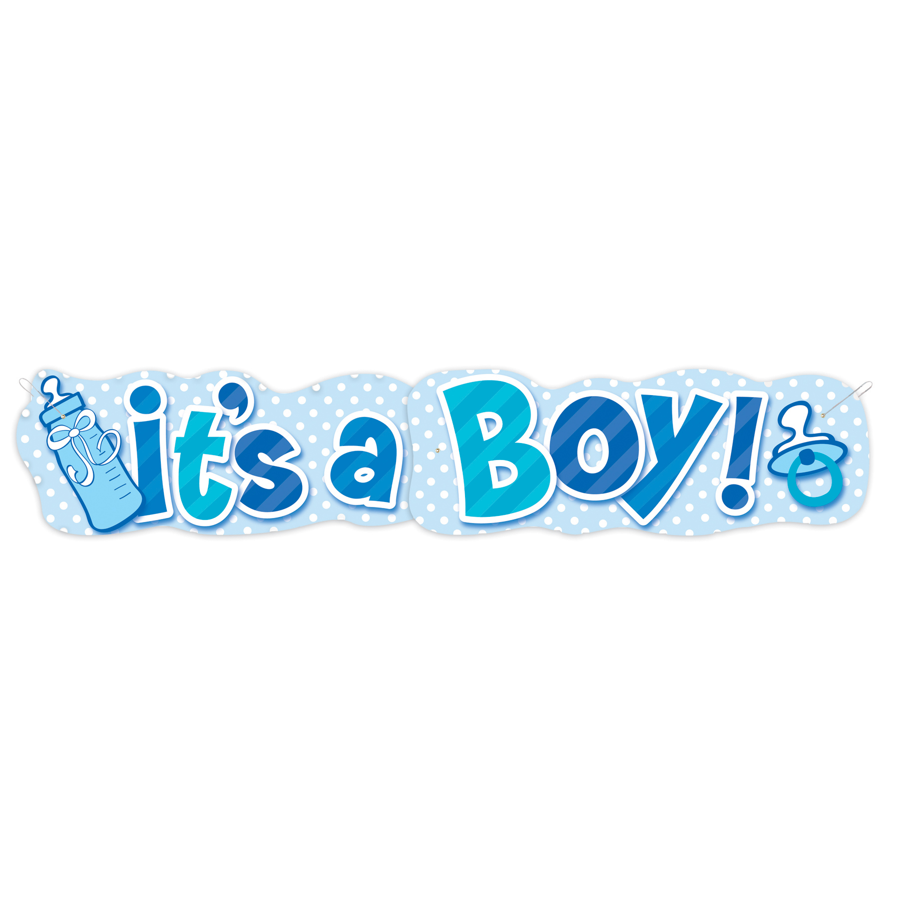 its a boy banner